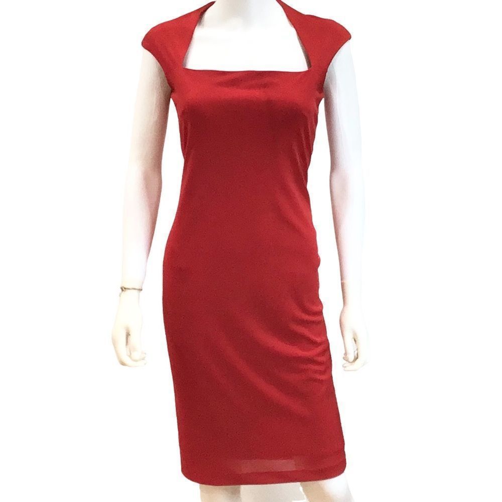 Red Dress, Laundry by Shelli Segal, Size 2